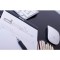 RHODIA 16559C - Bloc-Notes Agrafe Dotpad N°16 Black - A5 - Pointilles Dot - 80 Feuilles Detachables - Papier Clairef