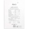 RHODIA 18601C - Bloc-Notes Agrafe N°18 White - A4 - Ligne - 80 Feuilles Detachables - Papier Clairefontaine Blanc 80 g/m² - Couv