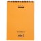 RHODIA 18500C - Bloc-Notes a  Spirale (Reliure Integrale) Orange - A4 - Petits Carreaux|80 Feuilles Detachables , Papier Clairef