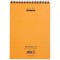 RHODIA 18500C - Bloc-Notes a  Spirale (Reliure Integrale) Orange - A4 - Petits Carreaux|80 Feuilles Detachables , Papier Clairef