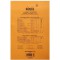 RHODIA 19200C - Bloc-Notes Agrafe N°19 Orange - A4+ - Petits Carreaux - 80 Feuilles Detachables - Papier Clairefontaine 80G - Co