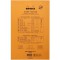 RHODIA 19660C - Bloc-Notes Agrafe N°19 Orange - A4+ - Ligne - 80 Feuilles Detachables - Papier Clairefontaine Jaune 80 g/m² - Co