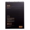 RHODIA 19920C - Bloc-Notes a  Spirale (Reliure Integrale) Notepad Noir A4 | Petits Carreaux | 80 Feuilles Detachables - Papier C