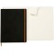 RHODIA 117702C - Cahier Souple Noir - A4+ - Ligne - 160 pages Detachables - Papier Clairefontaine Ivoire 90 g/m - Marque-Page, F