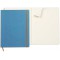 RHODIA 117707C - Cahier Souple Turquoise - A4+ - Ligne - 160 pages Detachables - Papier Clairefontaine Ivoire 90g - Marque-Page,