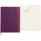 RHODIA 117710C - Cahier Souple Violet - A4+ - Ligne - 160 pages Detachables - Papier Clairefontaine Ivoire 90 g/m - Marque-Page,