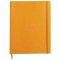 RHODIA 117715C - Cahier Souple Orange - A4+ - Ligne - 160 pages Detachables - Papier Clairefontaine Ivoire 90 g/m - Marque-Page,