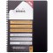 RHODIA 119900C - Cahier a  Spirale (Reliure Integrale) Noir A4+ | Petits Carreaux | 160 pages Detachables Perf. 9 Trous - Papier