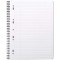 RHODIA 119901C - Cahier a  Spirale (Reliure Integrale) Noir A4+ | Ligne | 160 pages Detachables Perf. 9 Trous - Papier Clairefon