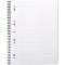 RHODIA 119901C - Cahier a  Spirale (Reliure Integrale) Noir A4+ | Ligne | 160 pages Detachables Perf. 9 Trous - Papier Clairefon
