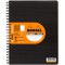 RHODIA 133142C - Cahier Recharge pour Cahier d'Organisation Exabook Noir A4+ | Petits Carreaux | 160 pages Detachables Perf. 4 T