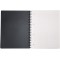 RHODIA 133142C - Cahier Recharge pour Cahier d'Organisation Exabook Noir A4+ | Petits Carreaux | 160 pages Detachables Perf. 4 T