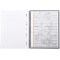 RHODIA 191301C - Cahier a  Spirale (Reliure Integrale) Notebook Noir A4+|Petits Carreaux|160 pages Detachables Perf. 9 Trous|Pap