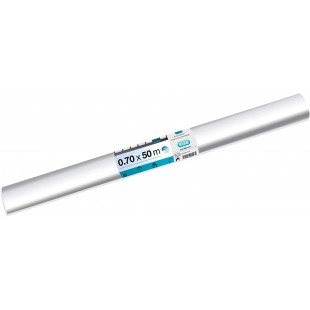 Rouleau couvre-livres en PVC 10/100e 0,7 x 50 m Incolore