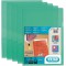 100206710 M Star Lot de 10 Pochettes-Coin A4 PVC Lisse Vert