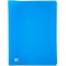 OXFORD Pochette Protege-documents souples 20 pages, 40 vues en polypropylene opaque A4 Bleu