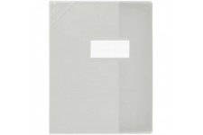 Lot de 25 : Protege cahier 17x22cm transparent incolore