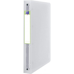 2nd Life Classeur a  anneaux en polypropylene A4 dos 40 mm Incolore