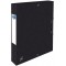 Boite de classement a  elastique OXFORD Top File cartonne dos de 4 cm noir