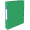 Boite de classement a  elastique OXFORD Top File cartonne dos de 4 cm vert