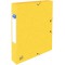 Boite de classement Top File cartonne dos 4 cm jaune