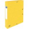 Boite de classement Top File cartonne dos 4 cm jaune