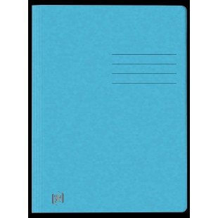 Oxford Chemise a  lamelles Top File+, a4, Aqua Noir