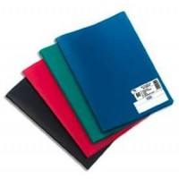 Lot de 10 : Protege-documents en polypropylene 120 vues assortis classique MODLING, couv. 3/10e, pochettes 6/100e