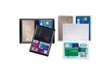 Lot de 15 : 100202636 Etui en PVC pour 4 Cartes de Credit 30/100