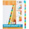 OXFORD Intercalaires Alphabetiques 26 Positions Format A4+ Carte Blanche 170G
