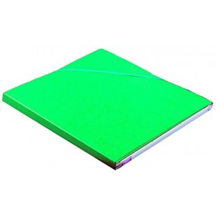 Eurofolio Alpina Chemise cartonnee avec rabat elastique Dos 5 mm A4 21 x 29,7 cm Vert