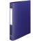 - Memphis - Classeur a  anneaux - Format A4 - Polypropylene decoupe - Bleu