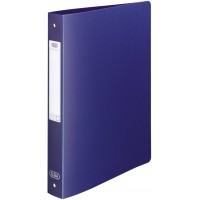 - Memphis - Classeur a  anneaux - Format A4 - Polypropylene decoupe - Bleu