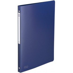 - Memphis - Classeur a  anneaux - Format A4 - Polypropylene decoupe - Bleu