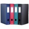 Memphis Boite de classement polypropylene personnalisable elastique Dos 60 mm A4 Bleu Ref M98602903