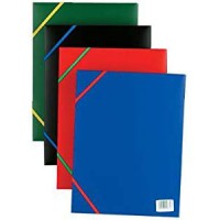 VIP 100201166 Porte-documents en carton Jaune Format A4