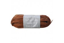 Clairefontaine - 196072C - Pelote Raphia Couleur Cafe - Longueur 1m50 pour 50g - Loisirs Creatifs - Emballage Cadeau - DIY Multi