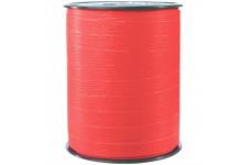 Clairefontaine 601506C - Une bobine de Ruban Bolduc Mat -250mx10mm - Rouge - Ruban decoratif cadeau, DIY
