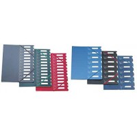 Trieur couverture en polypropylene 7 compartiments Noir