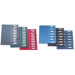 Trieur couverture en polypropylene 7 compartiments Noir