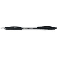 Bic Stylo bille Retractable ATLANTIS CLASSIC Pte Moy. 1 mm Noir