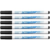 Feutres tableau blanc effacable a sec 1721 Pointe Fine Ogive Noir