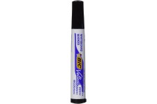 BIC 11376 Marqueur velleda 1701/1751 pointe Biseautee trace 2-5 mm effacables encre base alcool corps plastique Inod