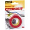 3M Scotch Ruban Electrique 10 m x 15 mm Rouge