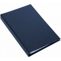Alba Class 160 Porte cartes de Visite Capacite 160 CARTES Noir
