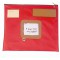 - Pochette de Caisse - POPLAT R - Coloris Rouge - Nylon Impermeable - Pochette Plate - 42 x 32 cm - Pochette Courrie