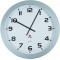 Alba - HORGIANT - Horloge Murale Ronde Geante - Diametre 60 cm - Gris Metal