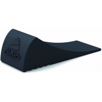 Alba - Cale Porte - DOORPOP 1 N - Elastomere Antiderapant - Coloris Noir - 8 x 2 x 3 cm - Bloc Porte - Stop Porte - Arret de Por
