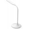 ALBA LEDTWIN BC Lampe de Bureau Autonome LED, Plastique, 6 W, Blanc, 18 x 34 x 36 cm 