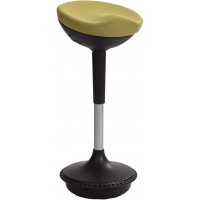 ALBA MHSTOOLY V Tabouret ergonomique a  bascule Vert/Noir